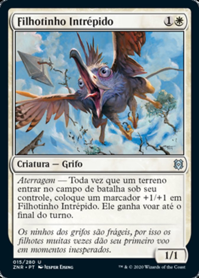 Filhotinho Intrépido / Fearless Fledgling - Magic: The Gathering - MoxLand