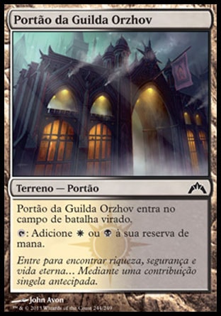 Portão da Guilda Orzhov / Orzhov Guildgate - Magic: The Gathering - MoxLand