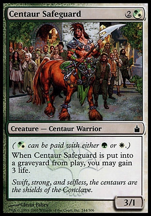 Protetor Centauro / Centaur Safeguard - Magic: The Gathering - MoxLand