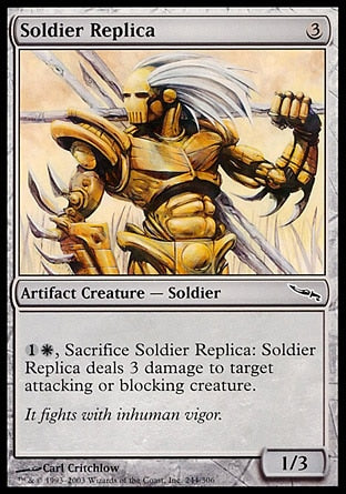 Réplica de Soldado / Soldier Replica - Magic: The Gathering - MoxLand