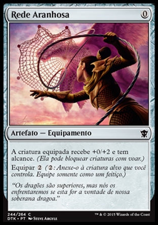 Rede Aranhosa / Spidersilk Net - Magic: The Gathering - MoxLand