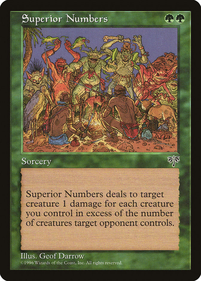 Superioridade Numérica / Superior Numbers - Magic: The Gathering - MoxLand