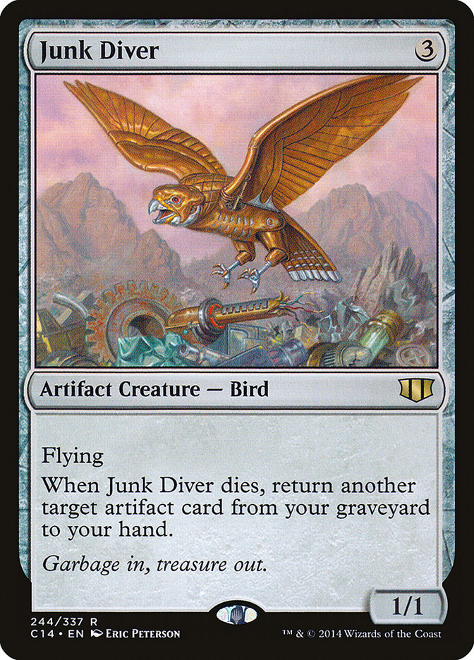 Mergulhador da Sucata / Junk Diver - Magic: The Gathering - MoxLand