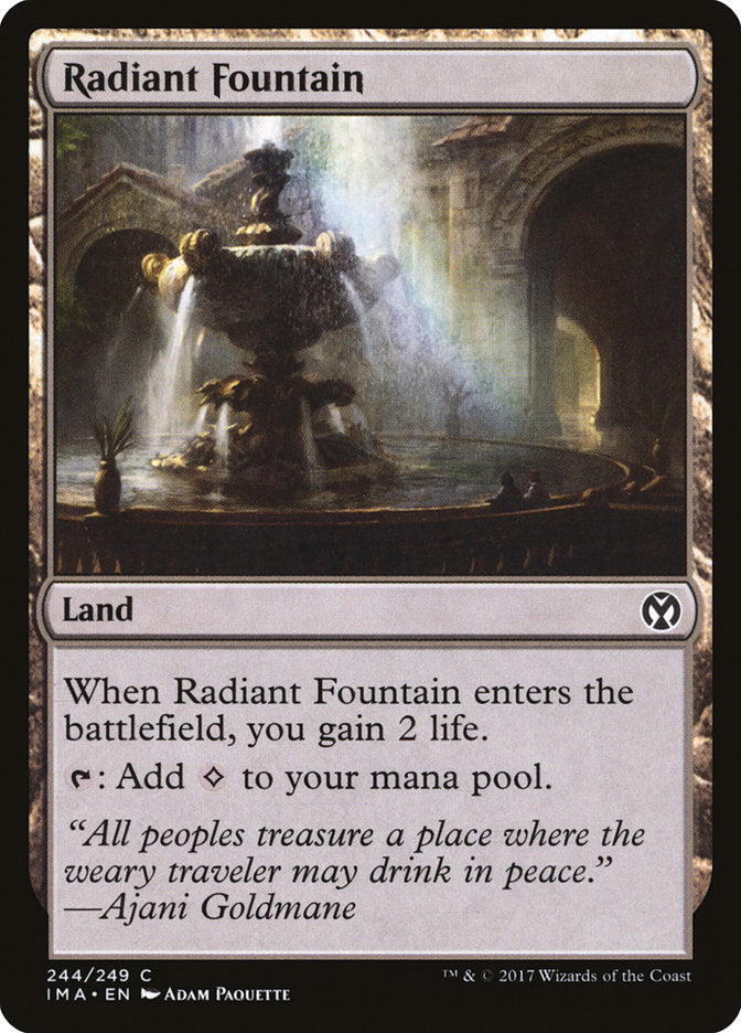 Fonte Radiante / Radiant Fountain - Magic: The Gathering - MoxLand