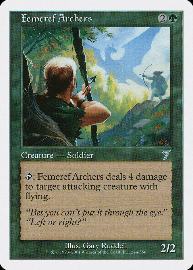 Arqueiros de Femeref / Femeref Archers - Magic: The Gathering - MoxLand