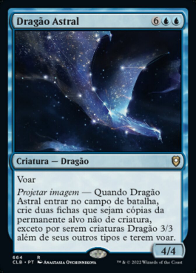 Dragão Astral / Astral Dragon - Magic: The Gathering - MoxLand