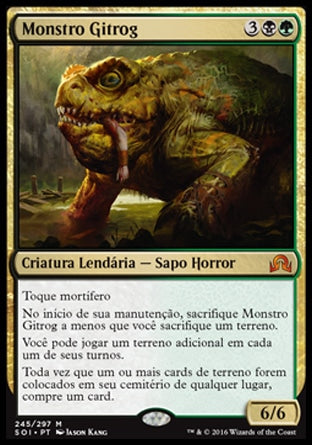 Monstro Gitrog / The Gitrog Monster - Magic: The Gathering - MoxLand