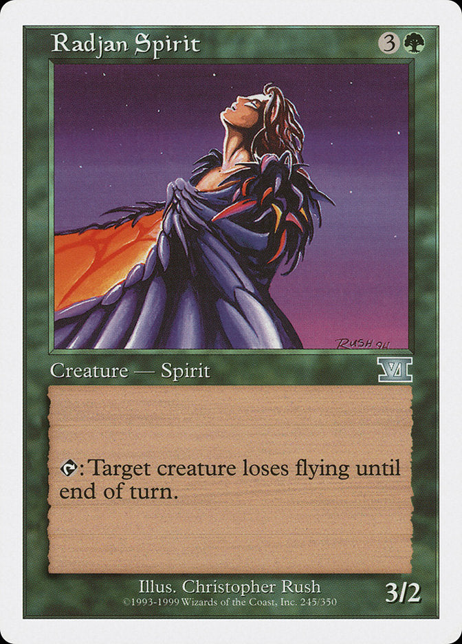 Espírito Radjan / Radjan Spirit - Magic: The Gathering - MoxLand