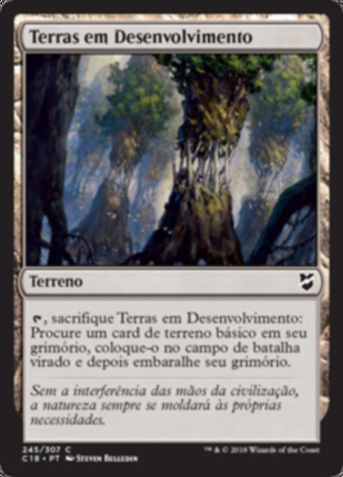 Terras em Desenvolvimento / Evolving Wilds - Magic: The Gathering - MoxLand