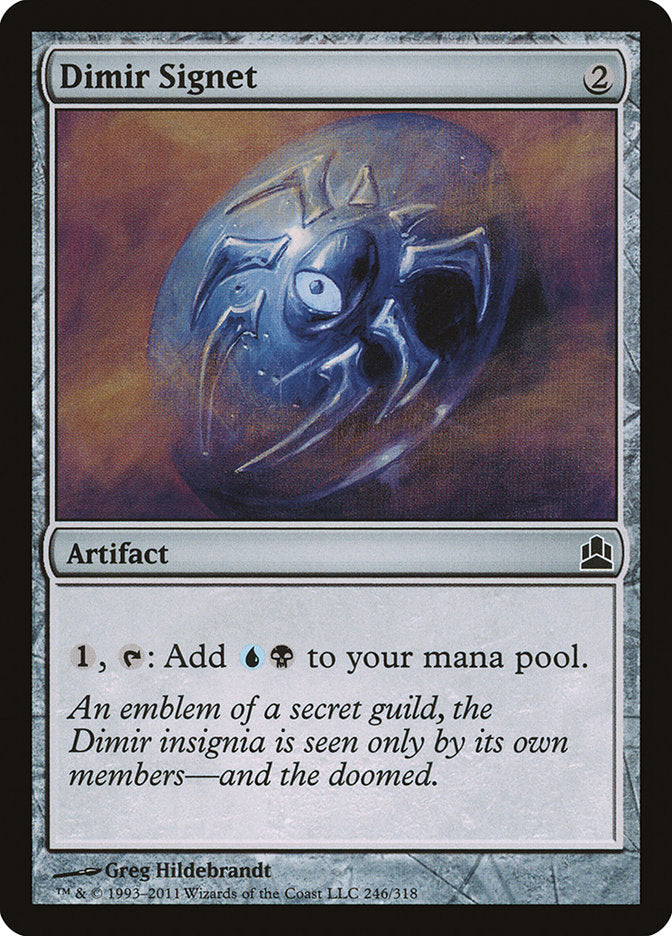 Sinete Dimir / Dimir Signet - Magic: The Gathering - MoxLand