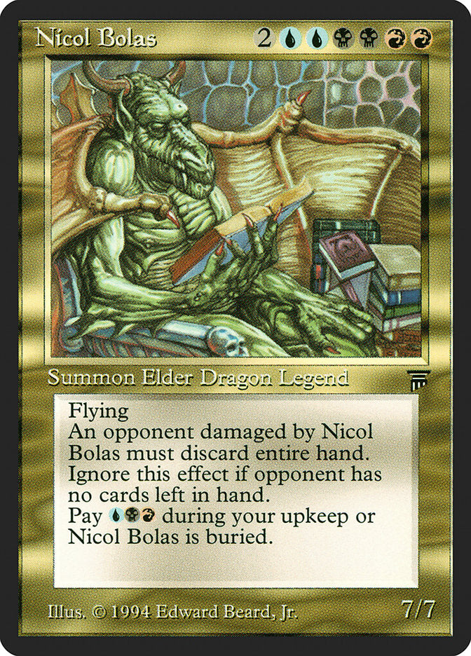 Nicol Bolas - Magic: The Gathering - MoxLand