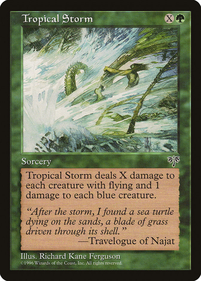 Tempestade Tropical / Tropical Storm - Magic: The Gathering - MoxLand