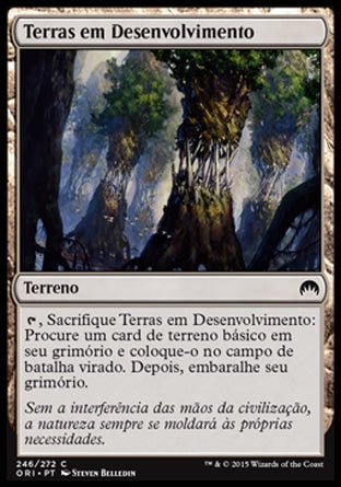 Terras em Desenvolvimento / Evolving Wilds - Magic: The Gathering - MoxLand