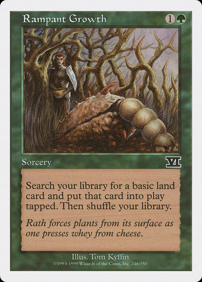 Crescimento Exuberante / Rampant Growth - Magic: The Gathering - MoxLand