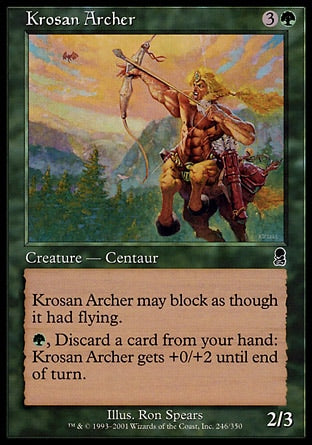 Arqueiro Krosano / Krosan Archer - Magic: The Gathering - MoxLand