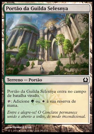 Portão da Guilda Selesnya / Selesnya Guildgate - Magic: The Gathering - MoxLand