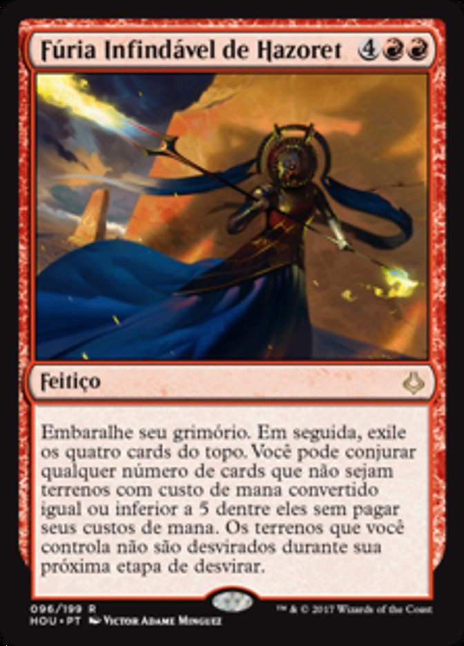 Fúria Infindável de Hazoret / Hazoret's Undying Fury - Magic: The Gathering - MoxLand