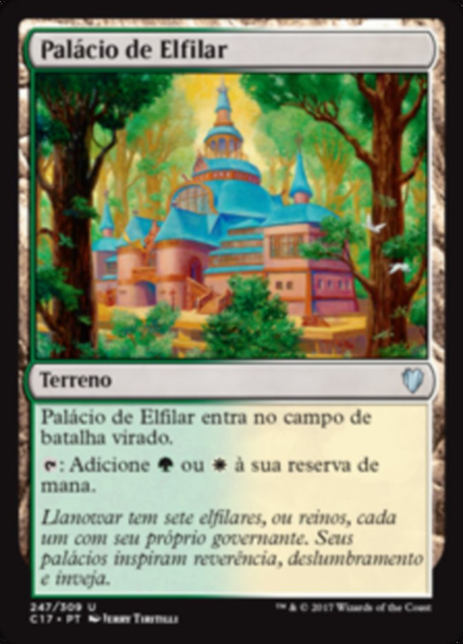 Palácio de Elfilar / Elfhame Palace - Magic: The Gathering - MoxLand