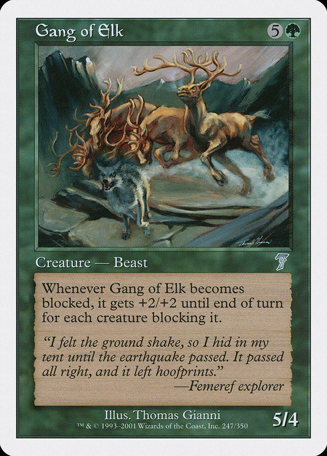 Manada de Alces / Gang of Elk - Magic: The Gathering - MoxLand