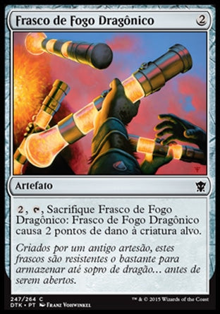 Frasco de Fogo Dragônico / Vial of Dragonfire - Magic: The Gathering - MoxLand