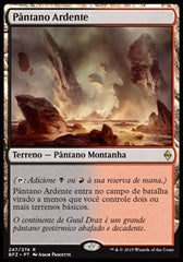 Pântano Ardente / Smoldering Marsh - Magic: The Gathering - MoxLand