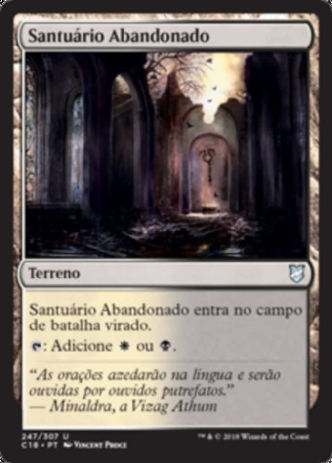 Santuário Abandonado / Forsaken Sanctuary - Magic: The Gathering - MoxLand