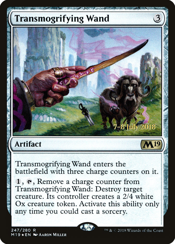 Varinha Transmogrificadora / Transmogrifying Wand - Magic: The Gathering - MoxLand