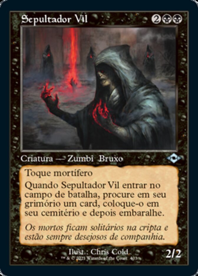 Sepultador Vil / Vile Entomber - Magic: The Gathering - MoxLand