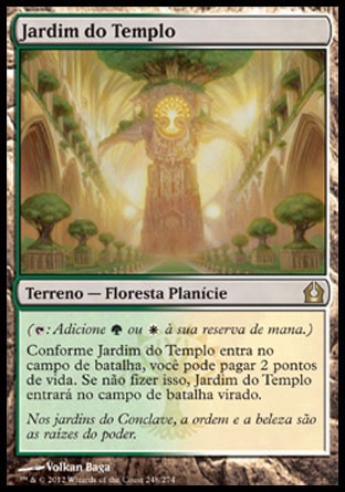 Jardim do Templo / Temple Garden - Magic: The Gathering - MoxLand