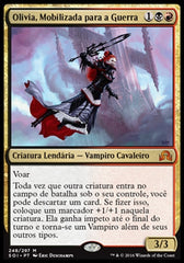 Olivia, Mobilizada para a Guerra / Olivia, Mobilized for War - Magic: The Gathering - MoxLand