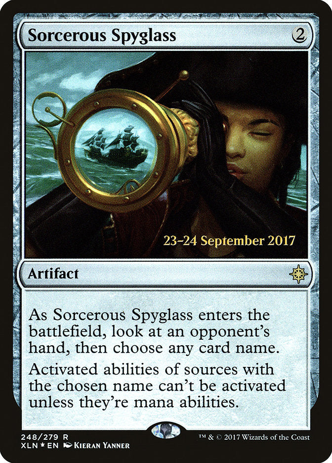 Luneta Enfeitiçada / Sorcerous Spyglass - Magic: The Gathering - MoxLand