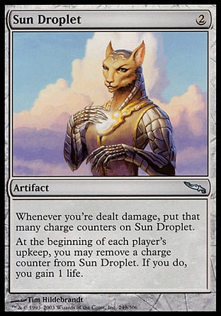 Gotícula de Sol / Sun Droplet - Magic: The Gathering - MoxLand