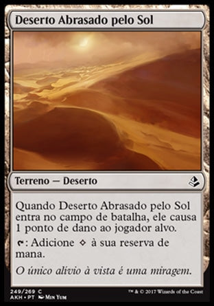 Deserto Abrasado pelo Sol / Sunscorched Desert - Magic: The Gathering - MoxLand