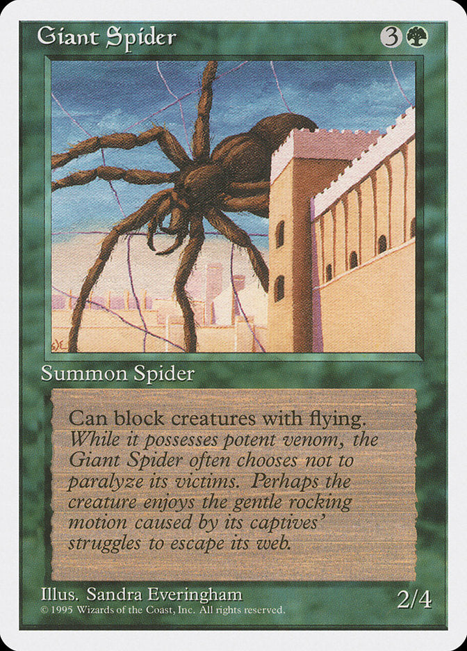 Aranha Gigante / Giant Spider - Magic: The Gathering - MoxLand