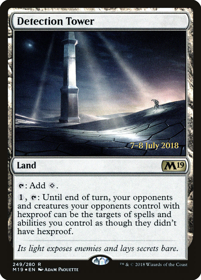 Torre de Detecção / Detection Tower - Magic: The Gathering - MoxLand