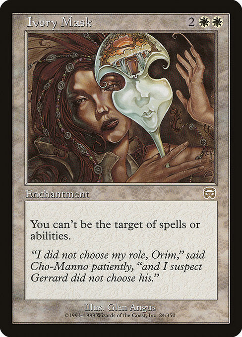 Máscara de Marfim / Ivory Mask - Magic: The Gathering - MoxLand