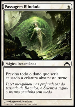 Passagem Blindada / Shielded Passage - Magic: The Gathering - MoxLand