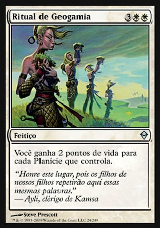 Ritual de Geogamia / Landbind Ritual - Magic: The Gathering - MoxLand