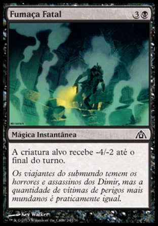 Fumaça Fatal / Fatal Fumes - Magic: The Gathering - MoxLand