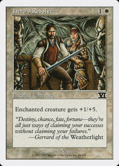 Resolução de Herói / Hero's Resolve - Magic: The Gathering - MoxLand