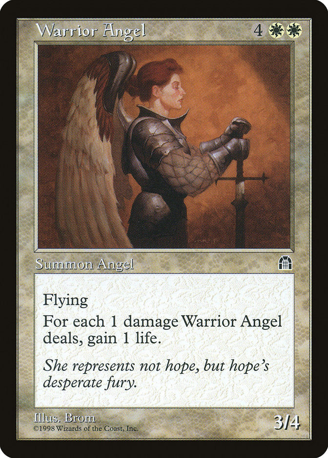 Anjo Guerreiro / Warrior Angel - Magic: The Gathering - MoxLand