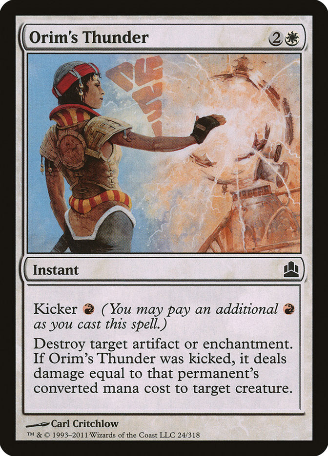 Trovão de Orim / Orim's Thunder - Magic: The Gathering - MoxLand