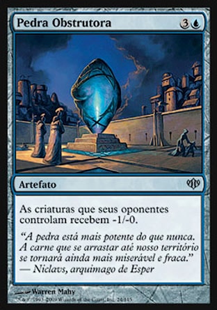 Pedra Obstrutora / Cumber Stone - Magic: The Gathering - MoxLand