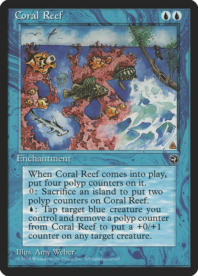 Recife de Corais / Coral Reef - Magic: The Gathering - MoxLand