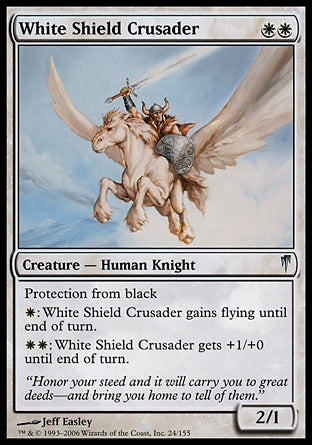 Cruzado do Escudo Branco / White Shield Crusader - Magic: The Gathering - MoxLand