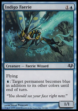 Fada Índigo / Indigo Faerie - Magic: The Gathering - MoxLand