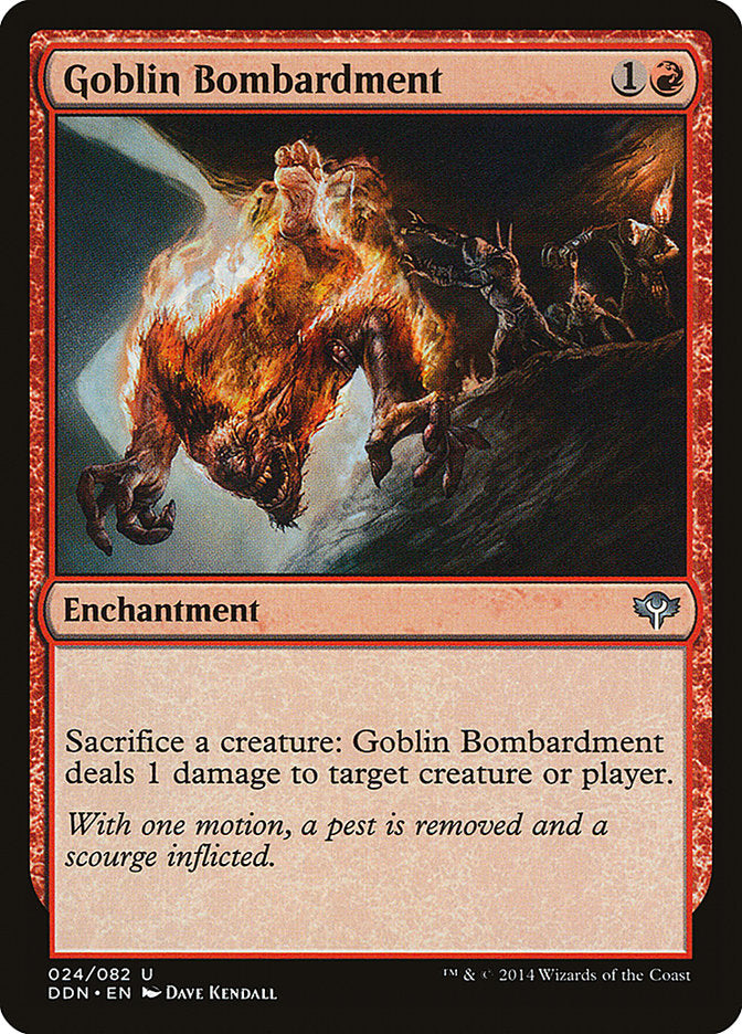 Bombardeio Goblin / Goblin Bombardment - Magic: The Gathering - MoxLand