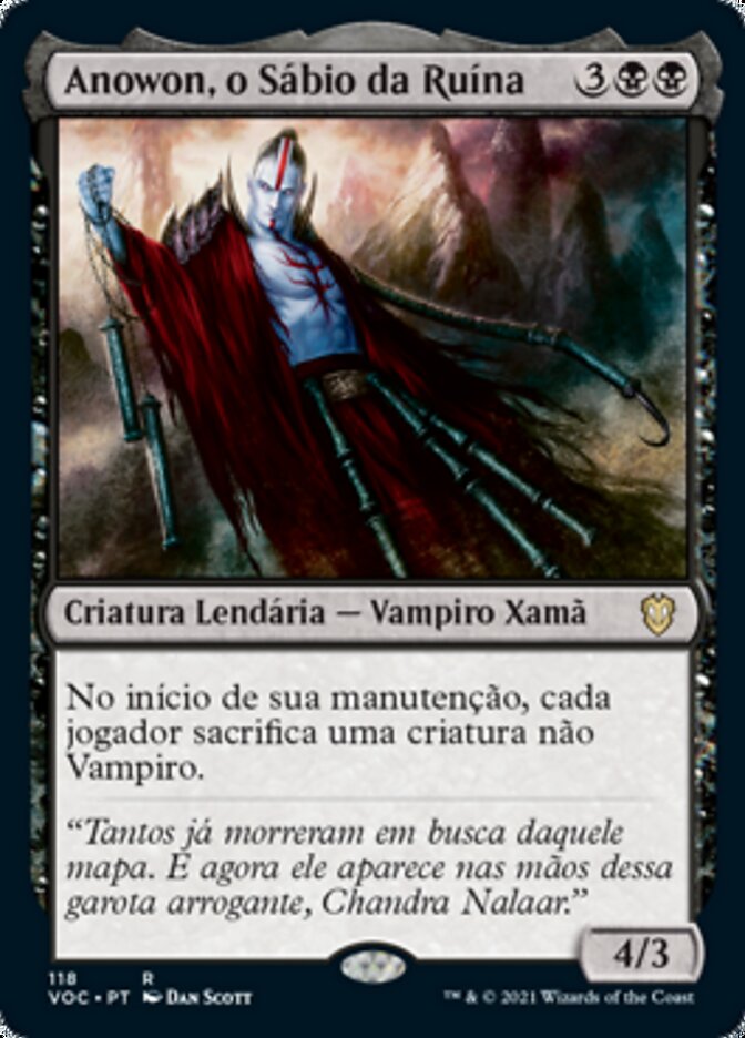 Anowon, o Sábio da Ruína / Anowon, the Ruin Sage - Magic: The Gathering - MoxLand