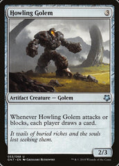 Golem Uivador / Howling Golem - Magic: The Gathering - MoxLand