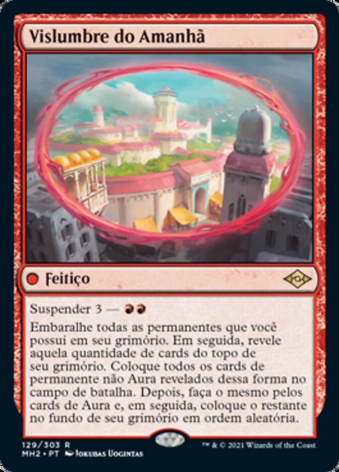 Vislumbre do Amanhã / Glimpse of Tomorrow - Magic: The Gathering - MoxLand